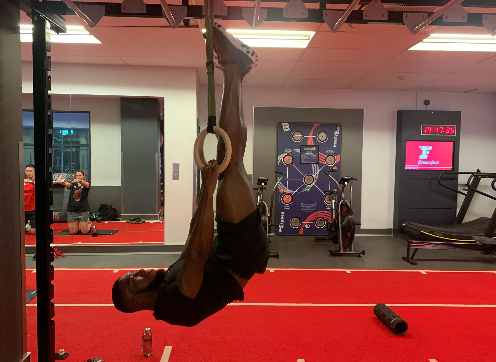 How to do the Inverted Deadlift on Rings. Featuring Lewis Paris Fitness.